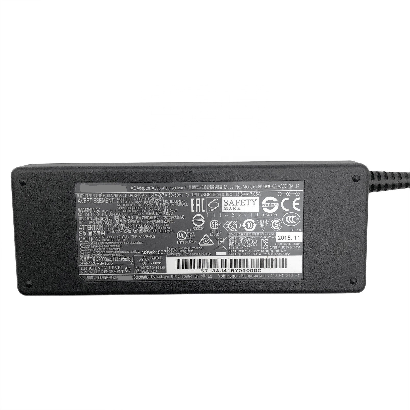 純正 パナソニック ACアダプター Toughbook CF-19 CF-31 CF CF-52 CF