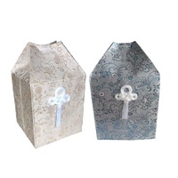 Cubierta de ataúd de urna de porcelana de recuerdo funerario japonés de buena calidad