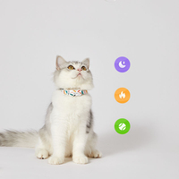 Australie collier intelligent pour chat, plaque de nom, pour chien, moniteur de sommeil, d'exercice, de consommation, pour animal de compagnie à l'extérieur, collier automatique