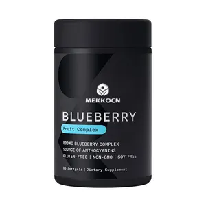 Paling kompetitif kualitas tinggi & Harga terbaik ekstrak Blueberry suplemen kesehatan Lutein Vitamin kapsul Softgel untuk orang