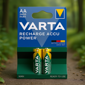 Batteria Stilo <b>AA</b> ricaricabile 2600mAh <b>RECHARGE</b> ACCU POWER (2pz) 05716101402 - Product Image 2