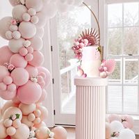 Fabrikpreis 38-teiliges Rosa-Gold Kuchen-Deko-Set Palm Happy Birthday Baby Shower Hochzeit Party Zubehör Kuchen-Dekoration