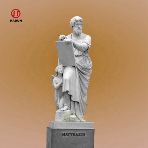 Sculpture religieuse sculptée à la main pour l'extérieur Statue de St <span class=keywords><strong>Judas</strong></span> Thaddaeus en marbre - Product Image 2