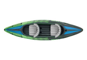 Bateau pneumatique <span class=keywords><strong>Intex</strong></span> 68306 <span class=keywords><strong>Challenger</strong></span> pour deux personnes, 3,1-4 m, design <span class=keywords><strong>kayak</strong></span> de pêche, PVC durable pour le sauvetage - Product Image 2