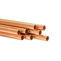 Tuyau en cuivre, prix usine, 15mm/20mm/25mm, tubes droits 3/8, résistant à haute pression, pour CVC, ASTM B280
