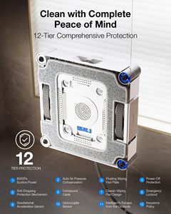 Robot Limpiacristales Inteligente Winbot W3 al por Mayor con Estación Multifuncional y 12 Niveles de Seguridad Ecovacs Winbot W3 Manos Libres - Product Image 3