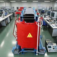 Transformateur industriel triphasé à résine coulée de type sec, fabricant OEM, Yyn0/Dyn11, 35kV/38.5kV, 50/60Hz