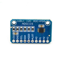 Module d'acquisition AD haute précision 4 canaux 16 bits ADS1115, carte de développement mini avec communication I2C pour système Linux