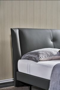 Bedroom Furniture New Design Double <strong>Beauty</strong> Modern King Size <strong>Bed</strong> Leather Luxury Stainless Steel Metal <strong>Beds</strong> for Home - Product Image 5