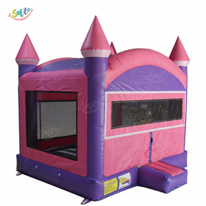 Casa <span class=keywords><strong>de</strong></span> Brinco Inflable Portátil Pequeña con Soplador, Castillo Hinchable Ligero <span class=keywords><strong>para</strong></span> Niños, <span class=keywords><strong>para</strong></span> Uso en Interiores y Exteriores - Product Image 1
