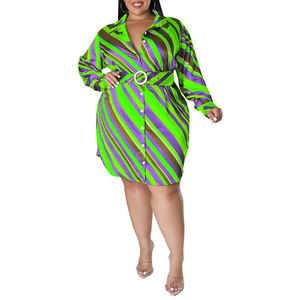 Robes personnalisées pour femmes de grande taille à col ras du cou, robe midi débardeur côtelée devant robe décontractée sans manches/ - Product Image 5