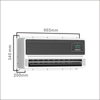 Climatiseur de stationnement pour cabine de camion de type split 12V 24V 2200W de refroidissement 850W pour camping-car, bus, caravane