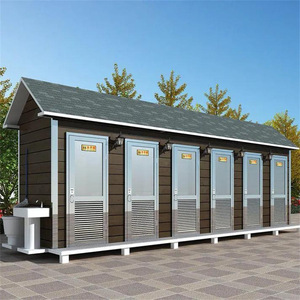 Toilettes portables en bois écologiques pour l'extérieur, pour les attractions touristiques - Product Image 1
