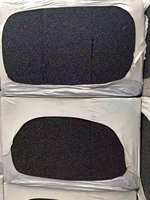 Rouleau d'isolation en mousse noire inoffensive pour matériaux insonorisants, isolation thermique des bâtiments, mousse de verre