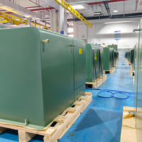 Transformateur monophasé Hentg ANSI/IEEE 50kVA 75kVA 167kVA monté sur socle, 13.8kV, alimentation par boucle frontale, immergé dans l'huile, pour usage résidentiel