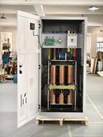 Regulador de Voltaje Automático Trifásico de 250KVA 380V 220V con Compensación, Regulador de Alta Potencia SBW, Estabilizadores de Voltaje Automáticos