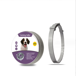 조정 가능한 크기 TPR 달래기 개 분리 불안 완화 스트레스 60 일 진정 페로몬 휴식 이탈 애완 동물 진정 고리 - Product Image 5