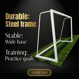 Portería de Fútbol/Futsal ACT 5-A-Side, de Aleación de Aluminio, Portátil, Resistente, Equipo de Entrenamiento para Campos Deportivos Escolares, Modelo <span class=keywords><strong>LYM</strong></span>-300A - Product Image 1