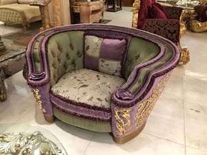 Italian Luxury Antique Style Living Room Furniture Designs and <strong>Prices</strong> Fabric <strong>Sofa</strong> <strong>Set</strong> - Product Image 5