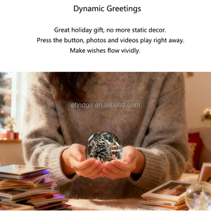 Cadeau <span class=keywords><strong>de</strong></span> <span class=keywords><strong>Noël</strong></span> et d'anniversaire tendance : <span class=keywords><strong>Boule</strong></span> <span class=keywords><strong>de</strong></span> <span class=keywords><strong>cristal</strong></span> avec lecteur vidéo MP4, ornement <span class=keywords><strong>de</strong></span> bureau, image personnalisée, <span class=keywords><strong>boule</strong></span> <span class=keywords><strong>de</strong></span> <span class=keywords><strong>cristal</strong></span> vidéo - Product Image 5