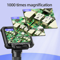 Mikroskop Digital Industri 43-inci MK5 dengan Lampu Isi, untuk Perbaikan Motherboard, Inspeksi PCB, Analisis Mineral, Definisi Tinggi
