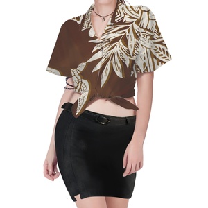 Samoan disegna camicie e <span class=keywords><strong>camicette</strong></span> da donna con stampa tribale polinesiana <span class=keywords><strong>camicette</strong></span> speciali personalizzate per <span class=keywords><strong>camicette</strong></span> da donna - Product Image 3