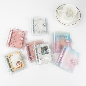 Cartoon PVC Soft Cover Spiral Journal Mini Pocket Daily Planner Custom Loose <b>Leaf</b> Notebook - Product Image 2