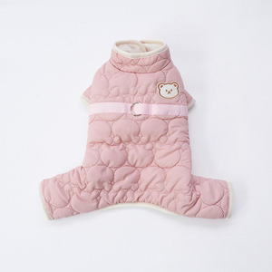 Mono Cálido de Otoño Invierno para Mascotas, Ropa para Perros de Cuatro Patas, Estilo Siamés - Product Image 6