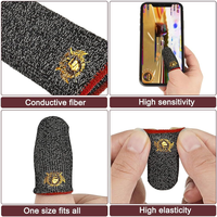 Manchettes de doigt personnalisées avec logo – Ensemble de manchettes de doigt pour jeux mobiles, anti-transpiration et respirantes