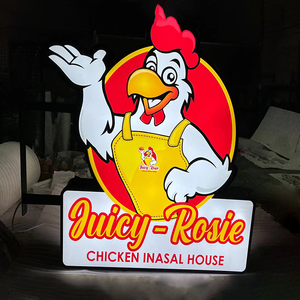 Livraison rapide led panneau lumineux personnalisé magasin avant utilisation boîte à lumière éclairée publicité extérieure affaires led signe pour les entreprises - Product Image 1