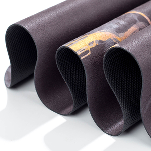 Personalised Anti-Vibration Pilates Suede Yoga Mat Low Priced Foldable Skipping Training Rubber <b>Pad</b> Restructuring Core <b>Bed</b> Yoga - Product Image 2