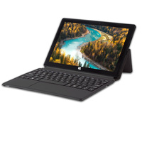 Tablettes en gros d'usine, lot en stock, tablette PC 2 en 1, Windows 10, ordinateur portable de qualité, grand écran 10,1 pouces, 256 Go de RAM, 8 Go, avec clavier