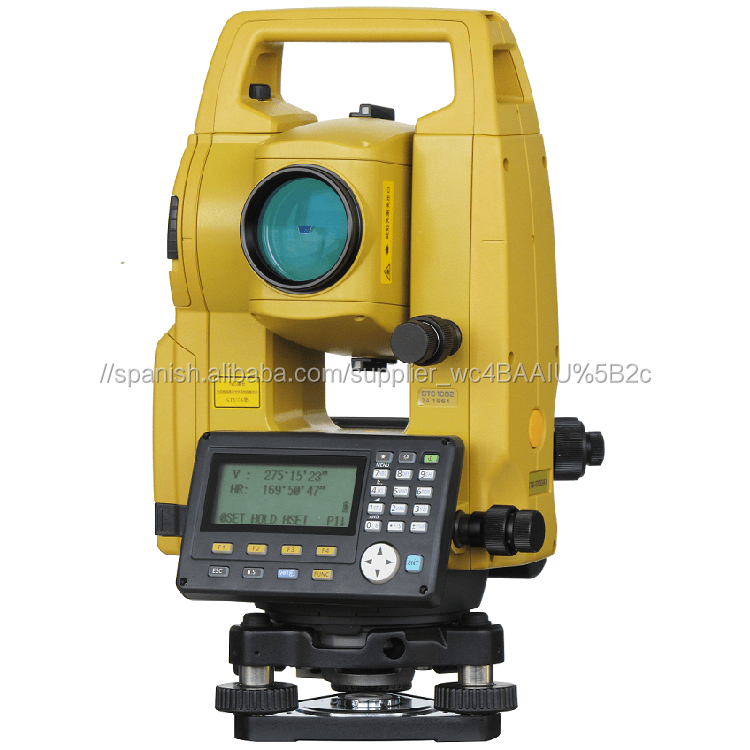 Topcon sin reflector estación Total GTS-1002 instrumento topográfico para topográficos 3D coordinar medición