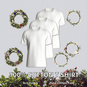 เสื้อยืดผ้าเจอร์ซีย์คอตตอน 100% สีพื้น แขนสั้น รับทำโลโก้ OEM ออกแบบเองได้ เนื้อผ้า 180gsm ระบายอากาศได้ดี - Product Image 2