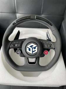 Volante de Fibra de Carbono LED Personalizado con Palanca de Cambios para <span class=keywords><strong>Audi</strong></span> Rs RS3 8p RS4 RS5 S3 S4 S5 S6 2012 2013 2014 2015 2017 - Product Image 4