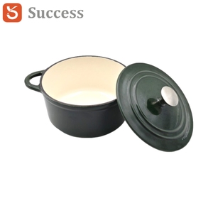 Hot Bán Vòng Đúc Sắt Không Dính Lò Hà Lan Lò Nướng Soong Với Nắp Tráng Men Nấu Ăn Công Cụ - Product Image 3