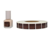 Étiquettes d'emballage adhésives imperméables en vinyle PVC Logo imprimé personnalisé Perruque cosmétique de parfum alimentaire-Autocollants polyvalents mats brillants