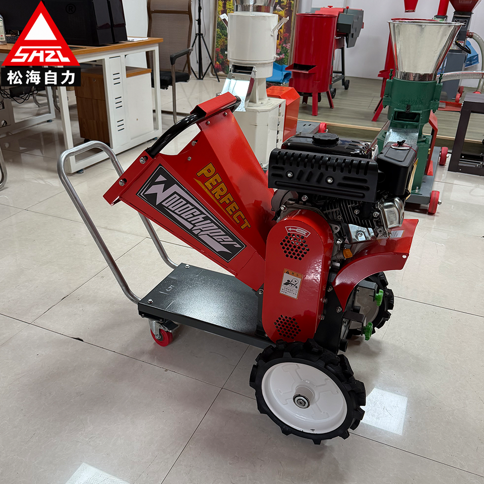 WP1300 Compact Electric Wood Chipper 220V/380V Tree Branch Shredder ...