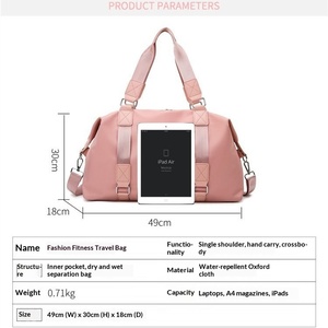 Sac de transport pour tapis de yoga en gros pour femmes, sac de sport en nylon personnalisé avec logo pour collège, club, étudiants, campus, voyage, vente en gros OEM - Product Image 6