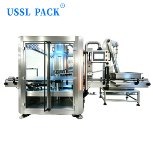 Máquina Tapadora de Rosca de Acero Inoxidable RF-80110, Línea de Producción de Llenado de Frascos de Alimentos, Máquina Tapadora de Botellas Rotativa Automática - Product Image 2