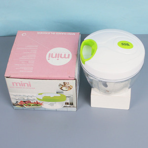 Oferta Especial Liquidación Accesorios de Cocina Ecológicos de Plástico Herramienta <span class=keywords><strong>Manual</strong></span> Mini Cortador de Verduras de 4 Cuchillas - Product Image 6