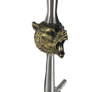 Vente en gros <span class=keywords><strong>de</strong></span> chichas Maklaud Dragon 4 Zoon <span class=keywords><strong>de</strong></span> haute qualité en acier inoxydable, coffret cadeau - Product Image 1