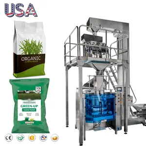 Multi Function Automatic Organic Fertilizer Weighing Filling Packing Machine Nutrient Soil Pouch Packaging Machine Price