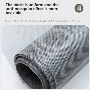 Malla Mosquitera para Ventanas, Removible, de Poliéster, Lavable, Transpirable, Resistente a Insectos, Instalación sin Taladro - Product Image 3