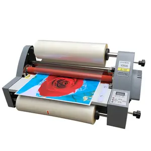 WD-V350S Máy tính để bàn A3 A4 Kích thước Pouch Máy Nhiệt phim điện giấy cán Máy cuộn nóng Laminator