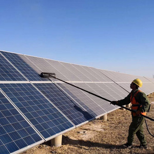 Machine de nettoyage de panneaux solaires série C21, brosse rotative électrique, nettoyeur de modules photovoltaïques avec tige télescopique de 7,2 m pour le lavage à l'eau - Product Image 6