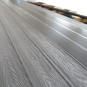 Tarima de Madera Plástica Impermeable para Exteriores, Antideslizante, con Relieve 3D, Tarima Compuesta de WPC - Product Image 1