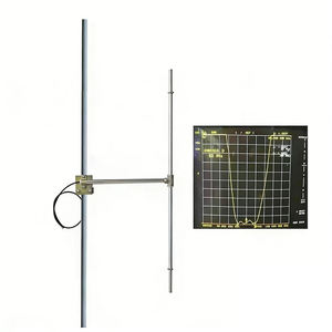 Antena Yagi de Aleación de Aluminio de 88-108mhz con Conector N-hembra, Antena de Comunicación para Transmisor de Radio FM para Radiodifusión FM - Product Image 1