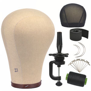 Tête de Perruque de 21 Pouces/22 Pouces/23 Pouces Tête de <span class=keywords><strong>Mannequin</strong></span> avec Support et Trous de Montage - Product Image 2