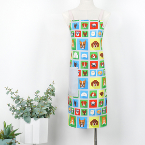 Tạp dề tùy biến dành cho người lớn tạp dề Logo túi cho bánh nướng cửa hàng nhà bếp sử dụng vẻ đẹp in logo bán buôn - Product Image 4